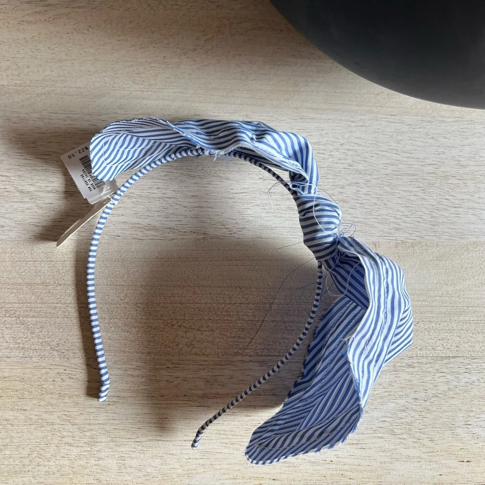 J. Crew Crewcuts Striped Bow Headband